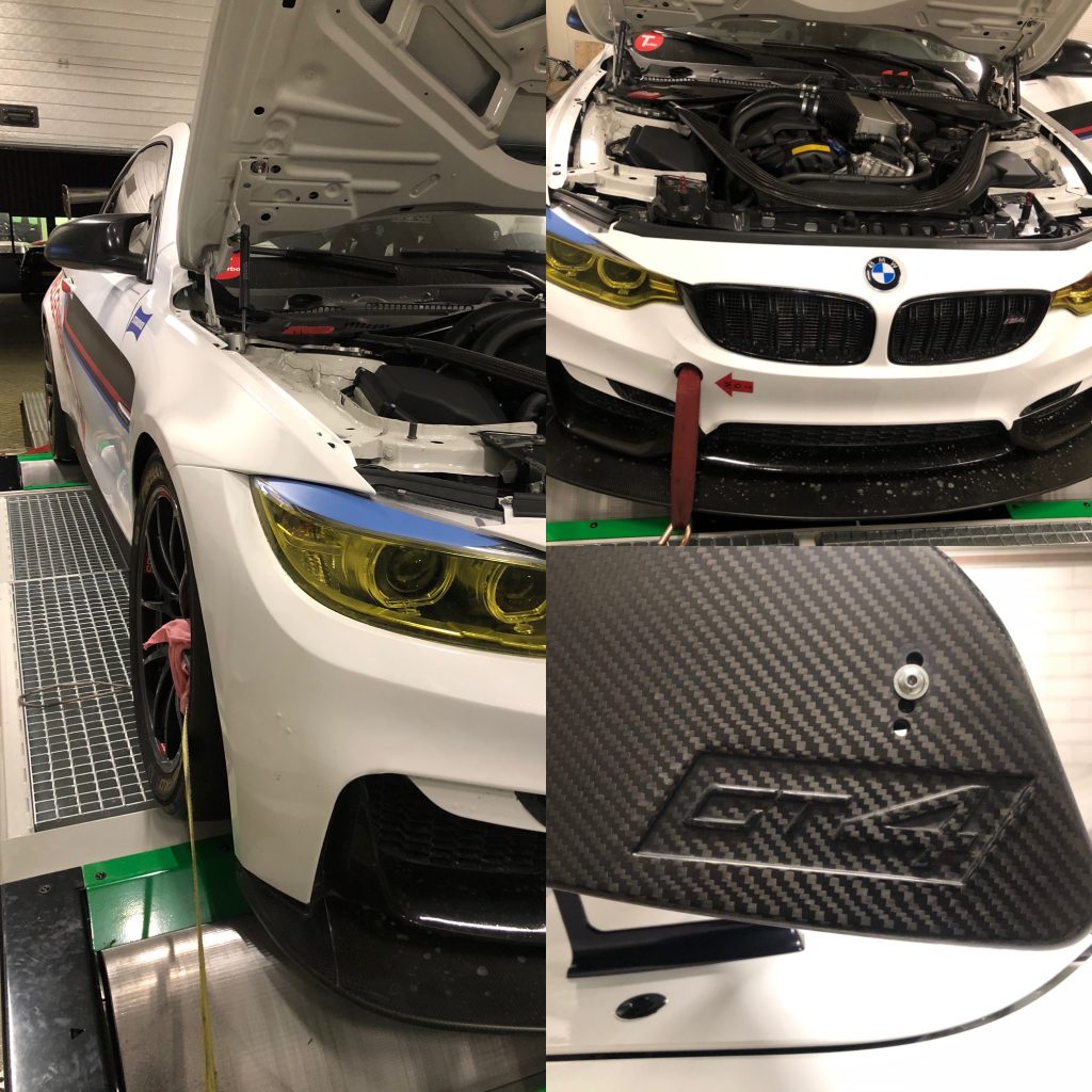 opbouw en afstellen van de BMW M4 GT4, S55B30, Drenth sequentiele versnellingsbak, race-auto